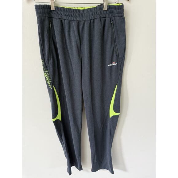 ellesse Other - Ellesse Logo Jogger Size M Large Black Mens Jog Pant Sweatpants Athleticwear